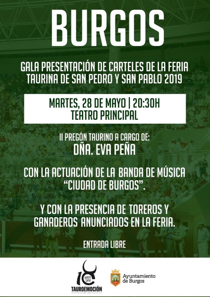 GALA DE PRESENTACIÓN BURGOS 2019