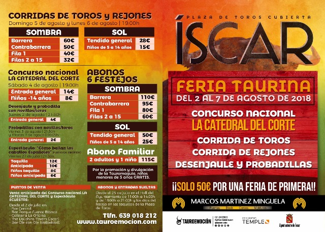 precios feria iscar