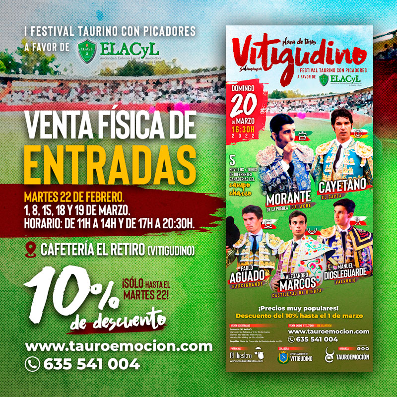 festival taurino vitigudino 2022