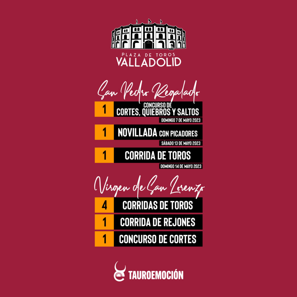 novillada san pedro regalado valladolid 2023