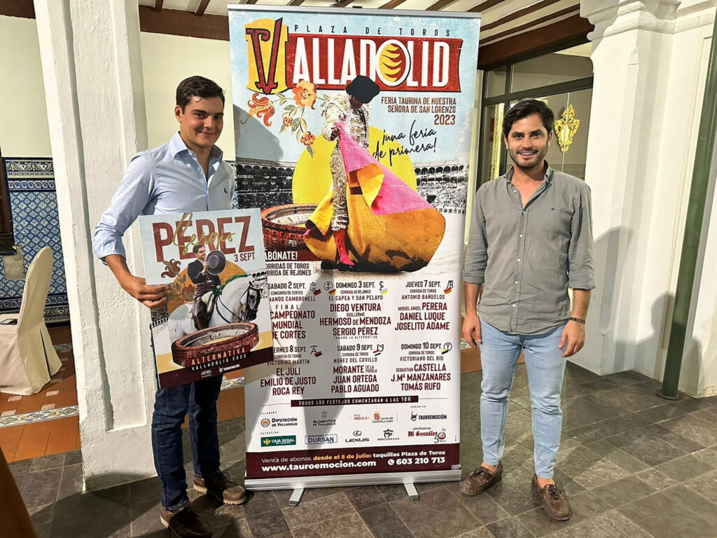 Toros en valladolid 2023 - rejoneo toreo a caballo sergio perez