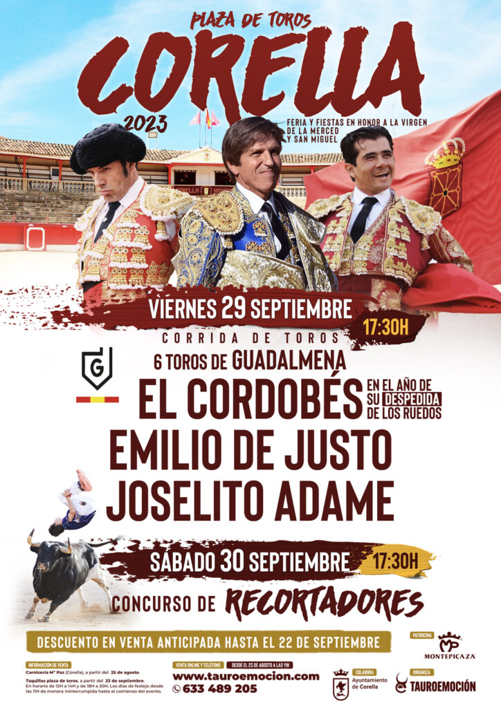 Toros en corella 2023