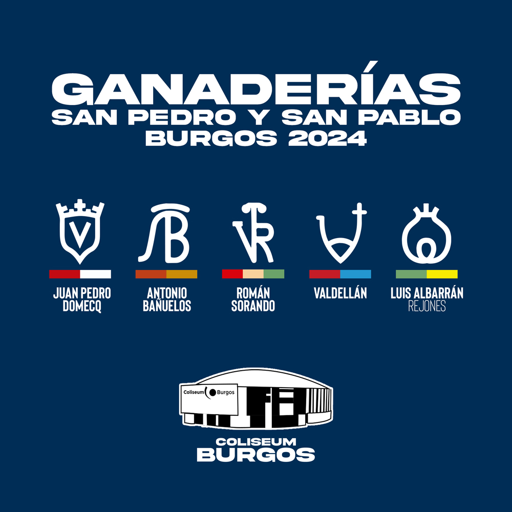 Tauroemoción presenta las ganaderías para la Feria de Burgos 2024