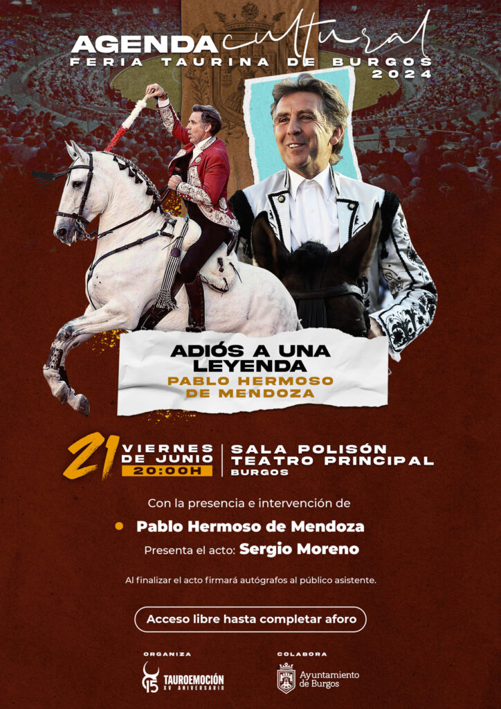 Encuentro en Burgos con Pablo Hermoso de Mendoza