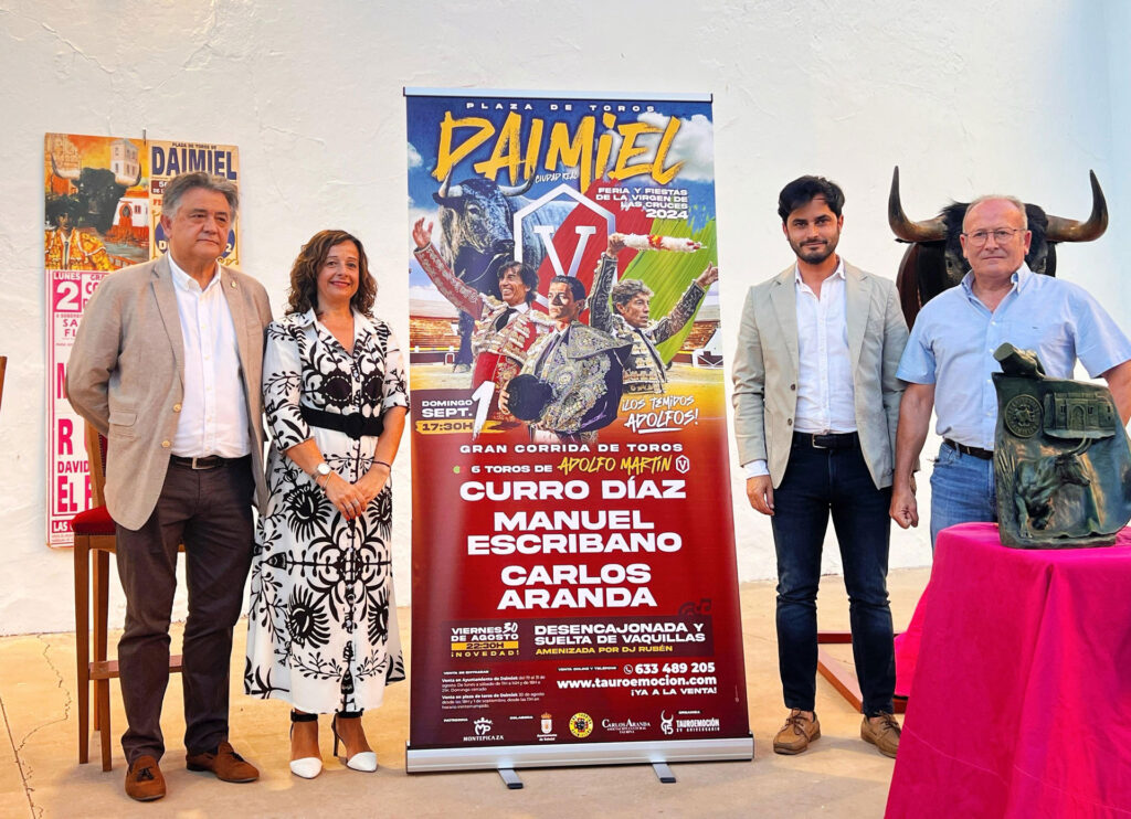 Adolfo Martín, en la consolidada corrida torista de Daimiel