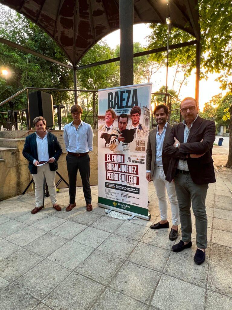 Presentación de los festejos taurinos de agosto 2026 en Baeza