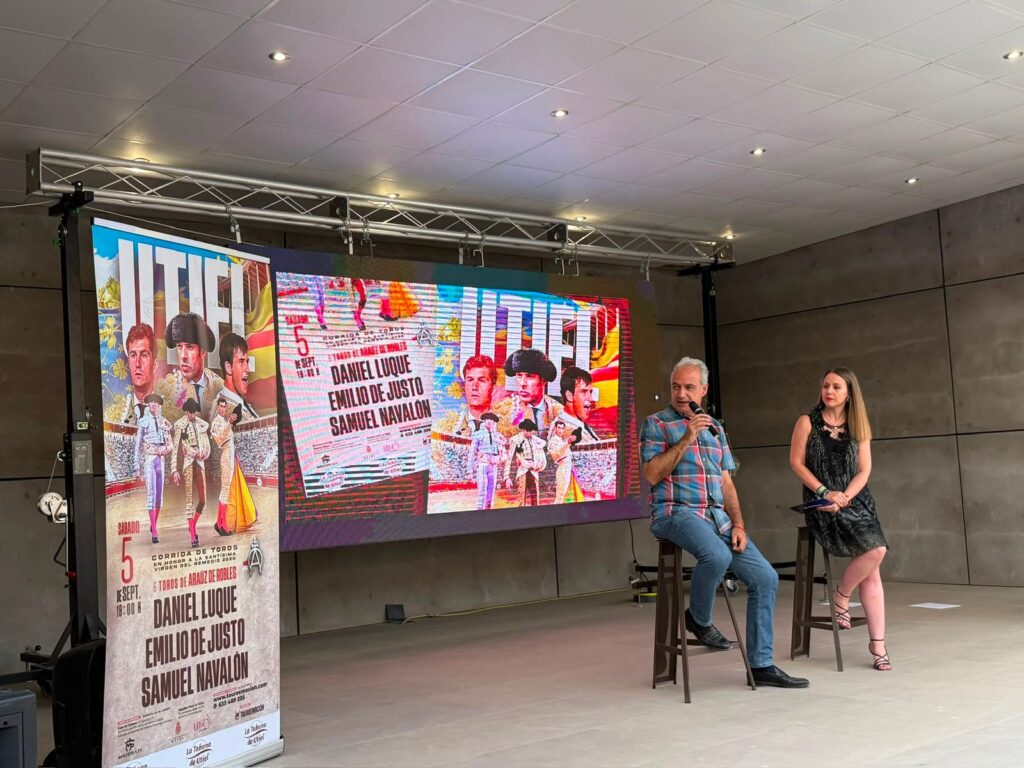 Presentación del cartel de toros de Utiel 2026